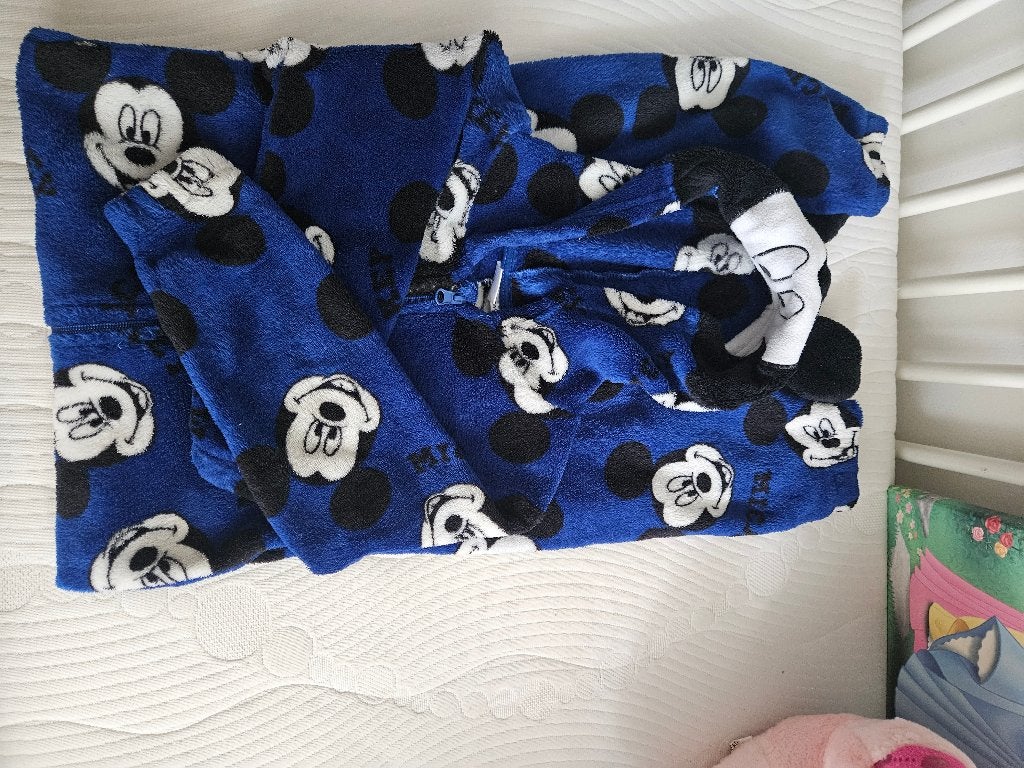 Mickey Mouse Onesie maat 110/116 jongen, Ophalen, Zo goed als nieuw, Jongen, Overige typen