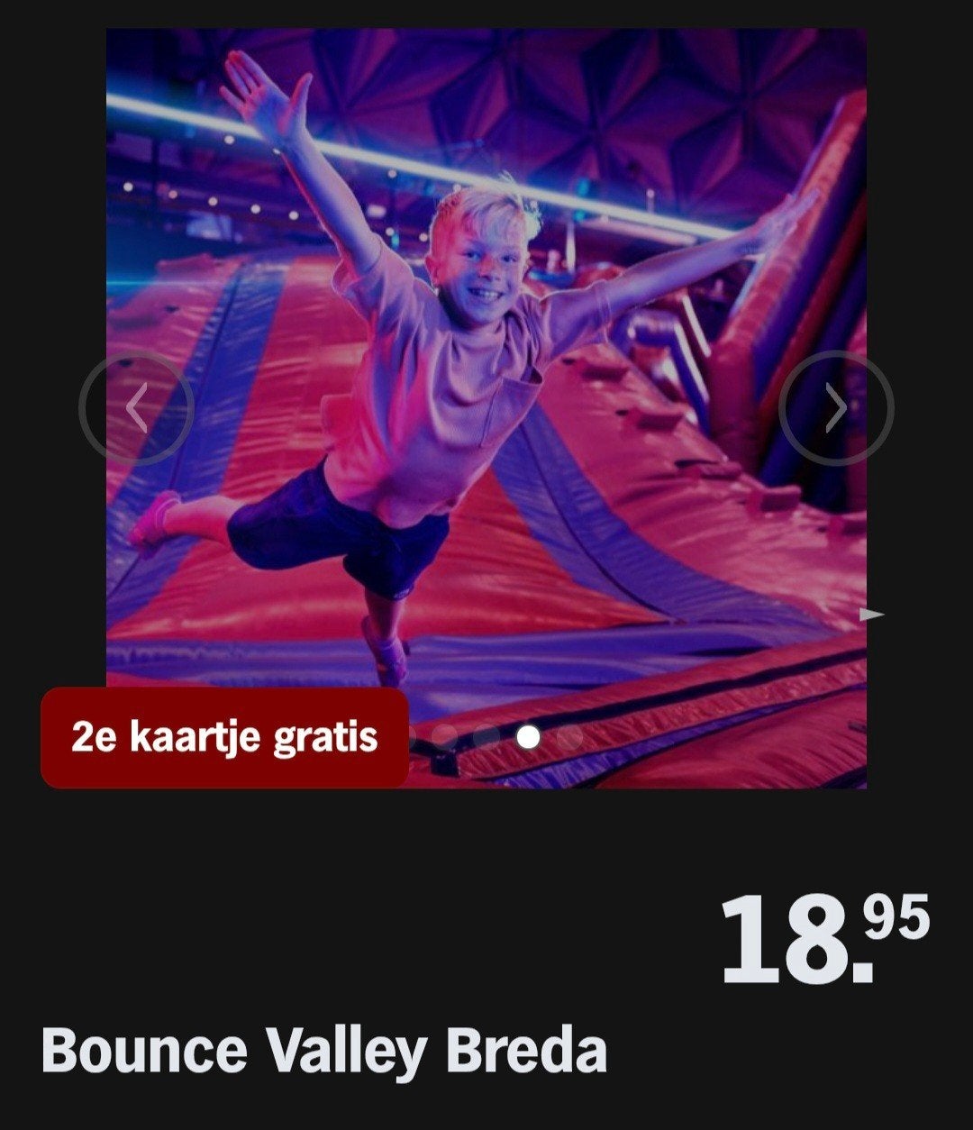 BOUNCE VALLEY BREDA ♡ 2e kaartje gratis (AH ACTIE), Overige soorten