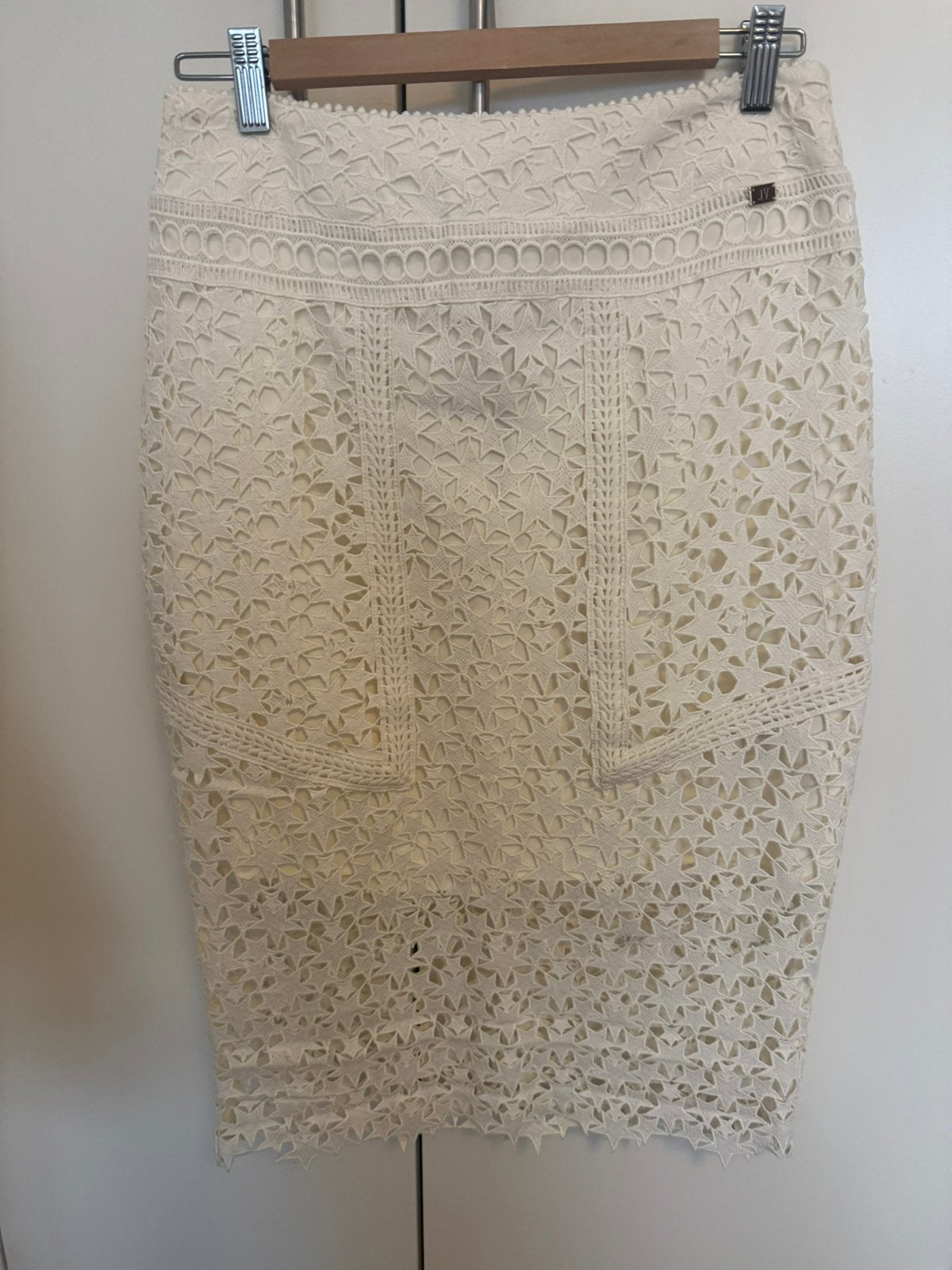 JoshV ecru rok, Kleding | Dames, Rokken, Maat 38/40 (M), Wit, Ophalen of Verzenden, Zo goed als nieuw