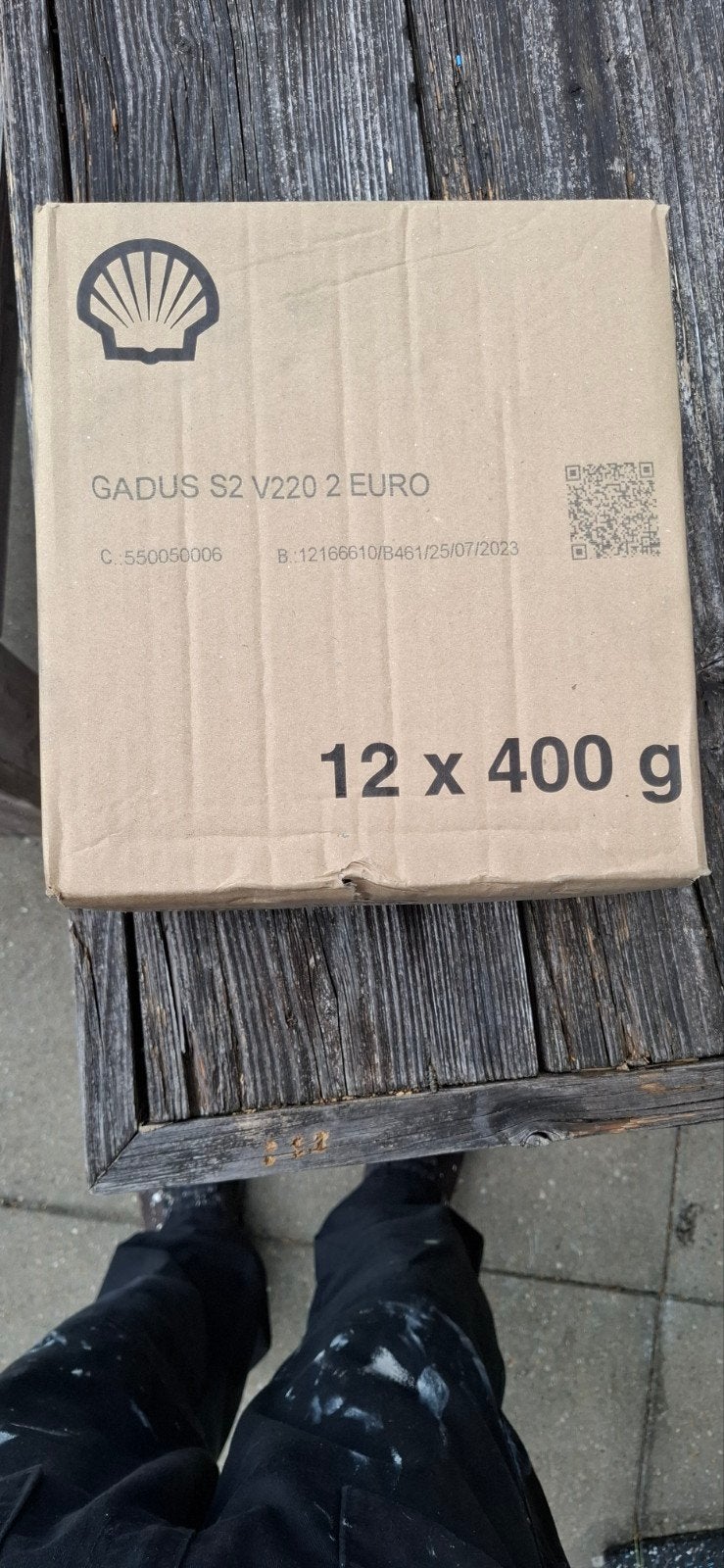 Shell Gadus S2 V220 2 EP2 Vet - Doos 12x400g, Auto-onderdelen, Overige Auto-onderdelen, Universele onderdelen, Nieuw, Ophalen of Verzenden