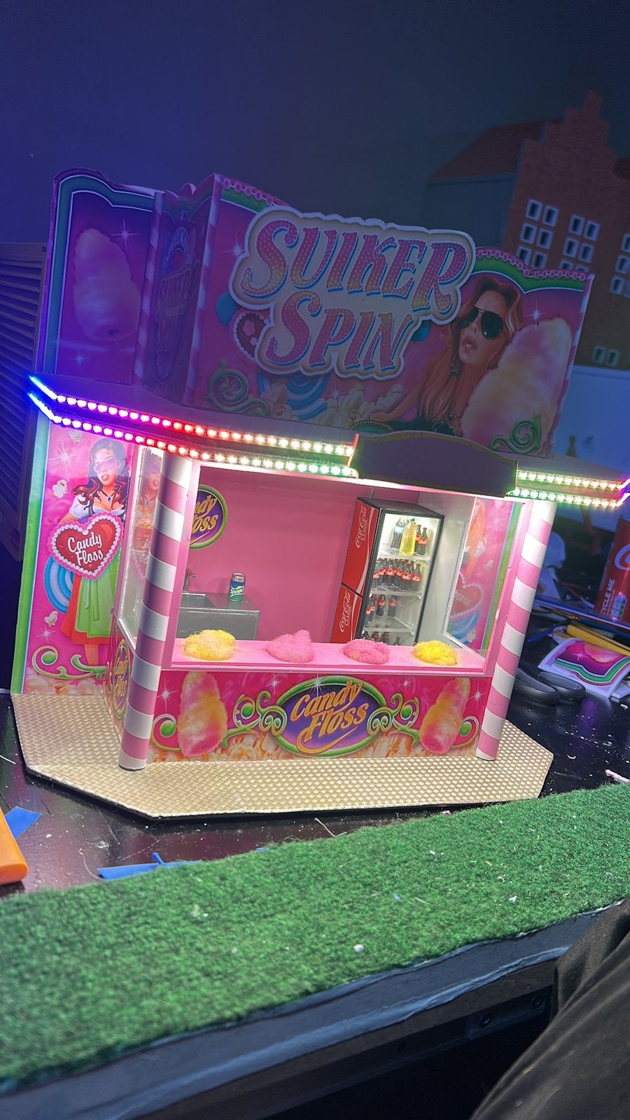 Kermis modelbouw suikerspin 1:14, Ophalen of Verzenden, Nieuw, Groter dan 1:32