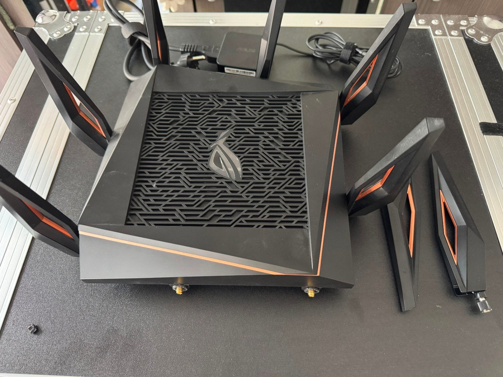 ASUS ROG Rapture GT-AX11000 Gaming Router, Ophalen of Verzenden, Gebruikt, Router, ASUS ROG