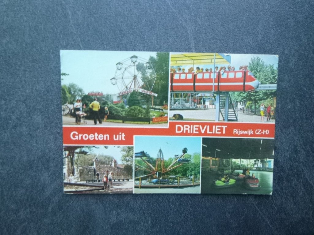 Rijswijk, Drievliet/botsauto 1980, Verzenden, 1980 tot heden, Gelopen, Zuid-Holland
