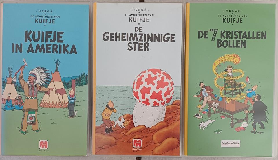 Kuifje in Amerika,De geheimzinnige st,De 7 kristallen bollen, Ophalen, Kuifje, Gebruikt, Overige typen