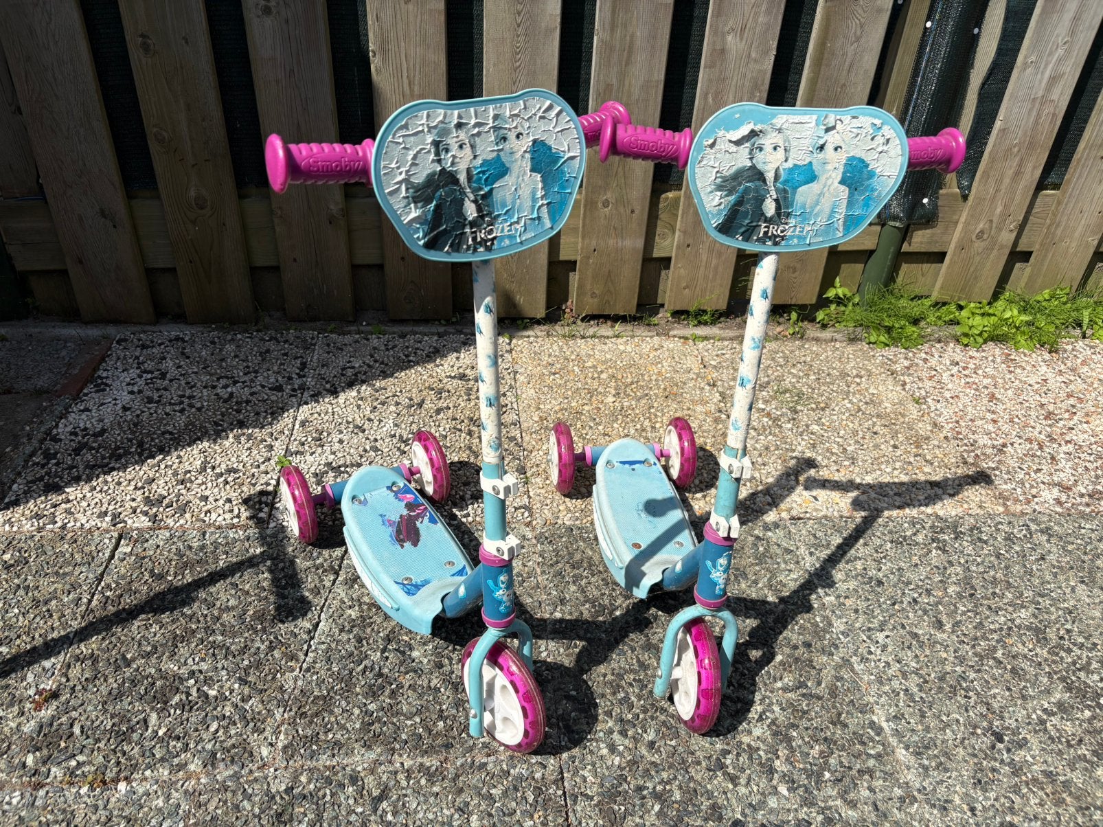 2x Disney Frozen steps meisjes 3 wielen kinderen, Ophalen, Gebruikt