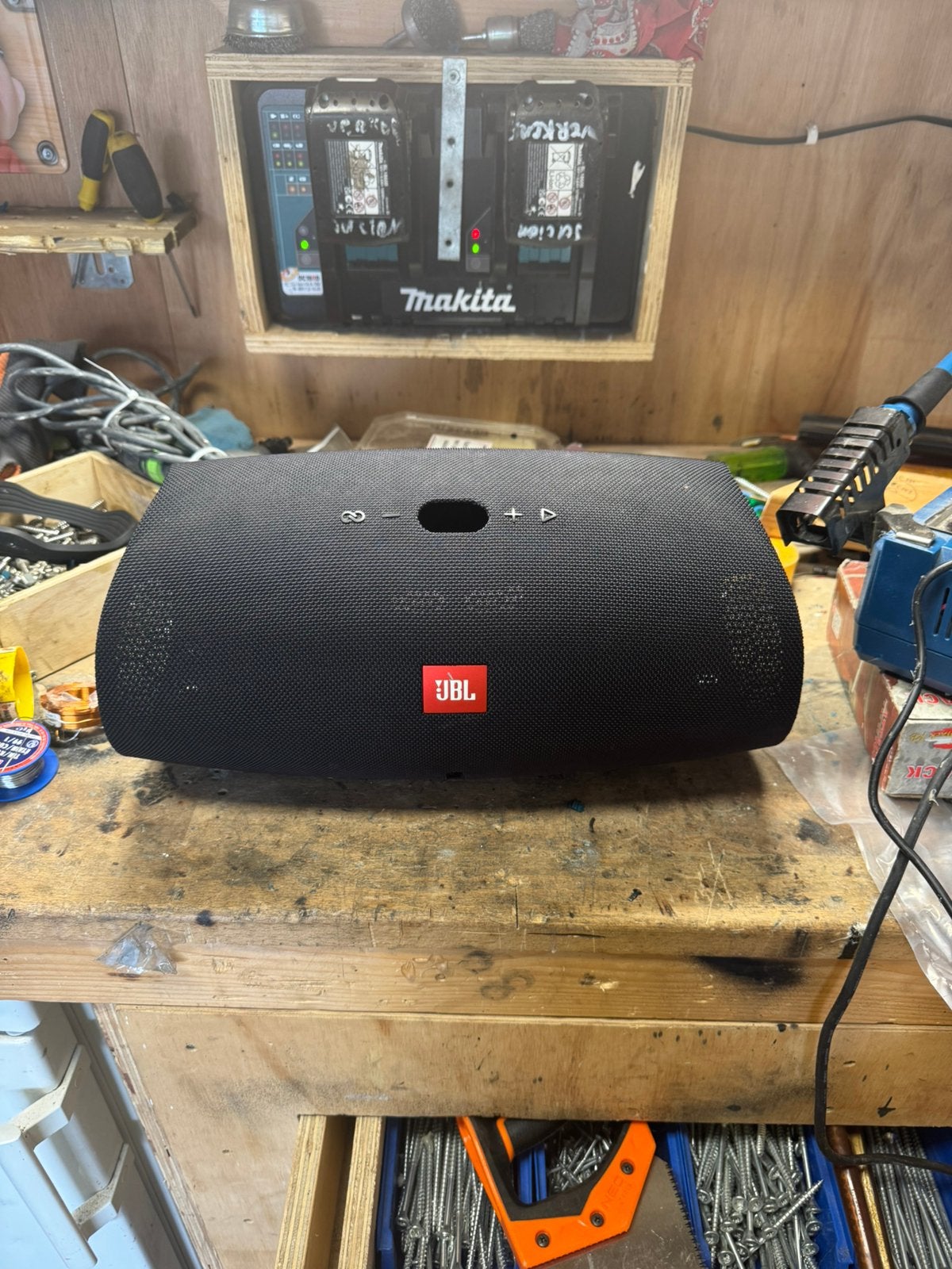 Jbl boombox 2 stoffen gril (beveiliging) voor speakers, Ophalen of Verzenden, Zo goed als nieuw, JBL