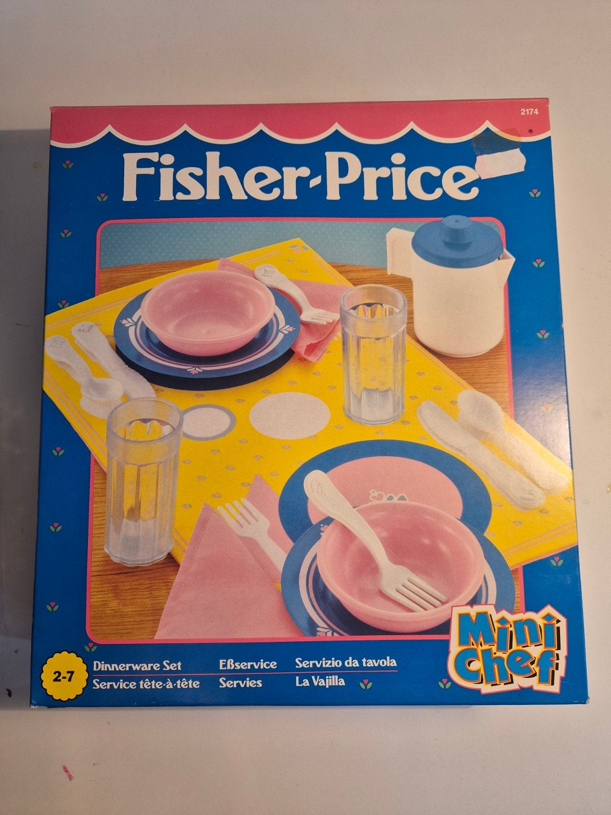 Fisher-Price Mini Chef Dinnerware Set (setnummer 2174), Ophalen of Verzenden, Nieuw, Overige typen