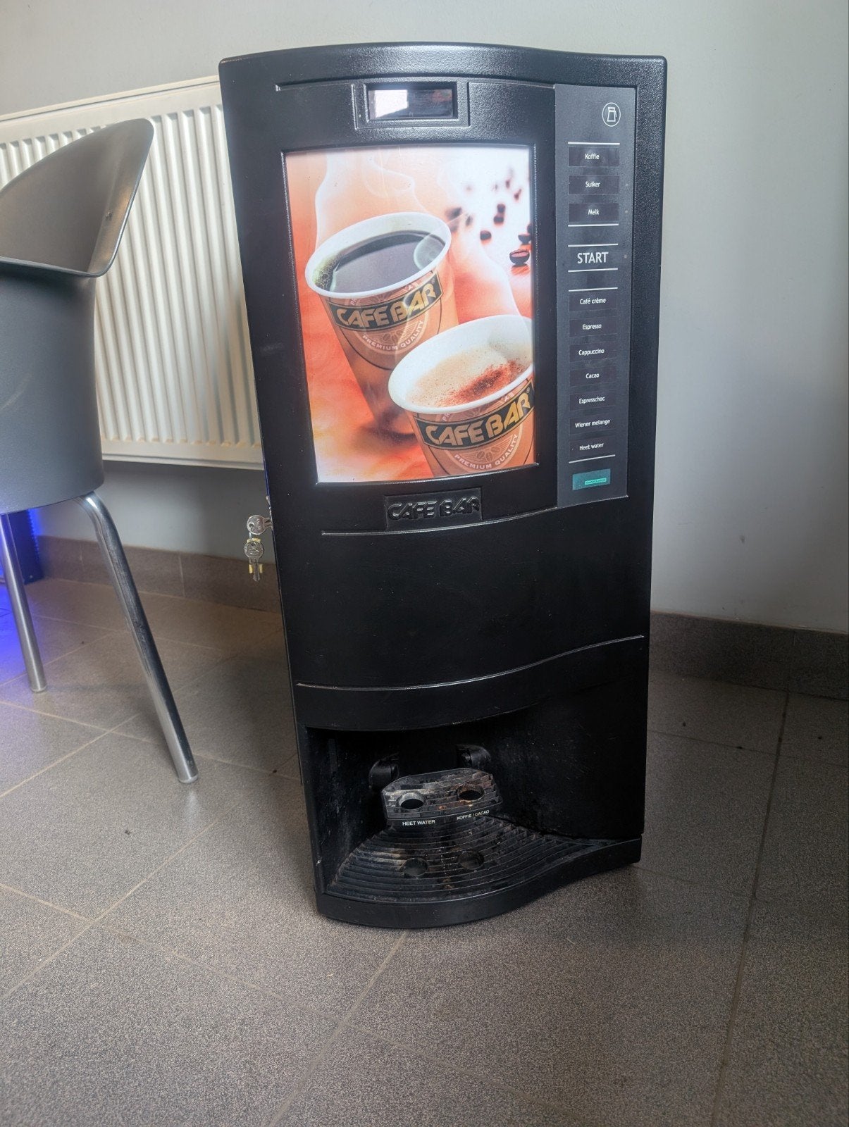 Cafebar koffieapparaat  150 euro, Witgoed en Apparatuur, Ophalen, Koffiemachine