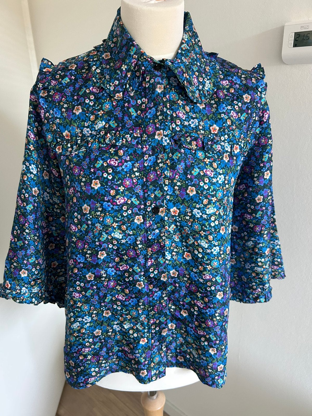 SANDRO BLOUSE Maat:M, Verzenden, Zo goed als nieuw, Maat 38/40 (M)