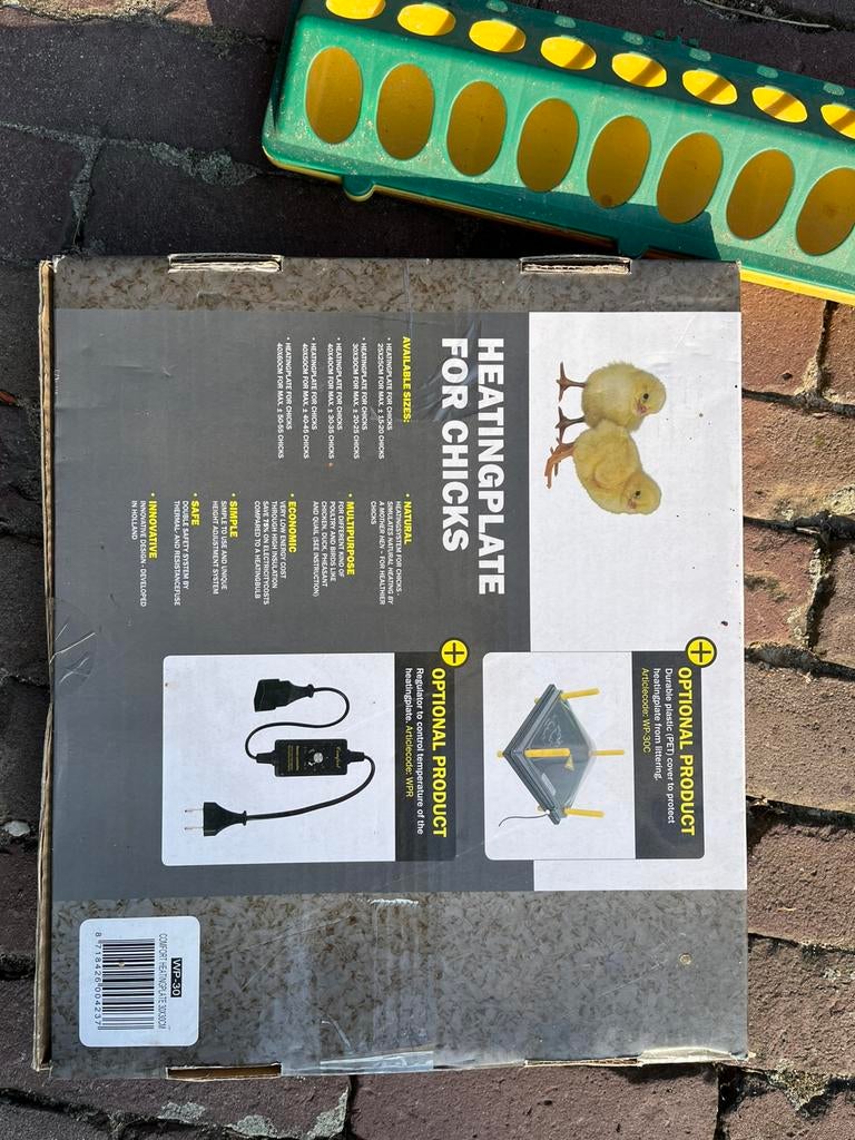 Warmhoudplaat  voor kuikens, Dieren en Toebehoren, Ophalen, Zo goed als nieuw, Drinken en Voederen