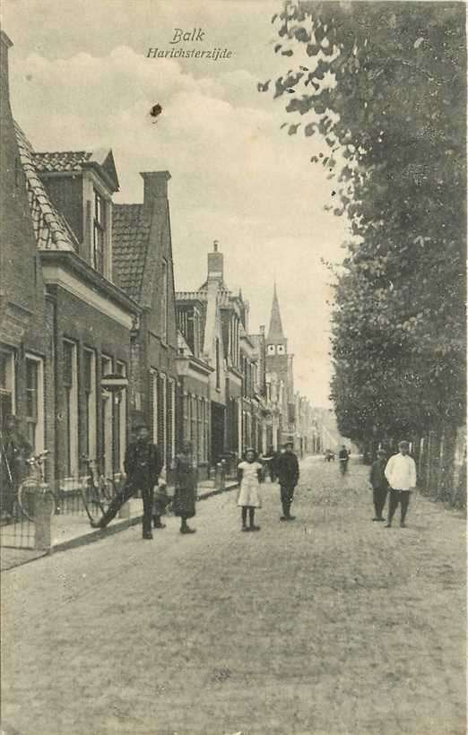 380-814-025 Balk Harichsterzijde, Verzenden, Voor 1920, Friesland