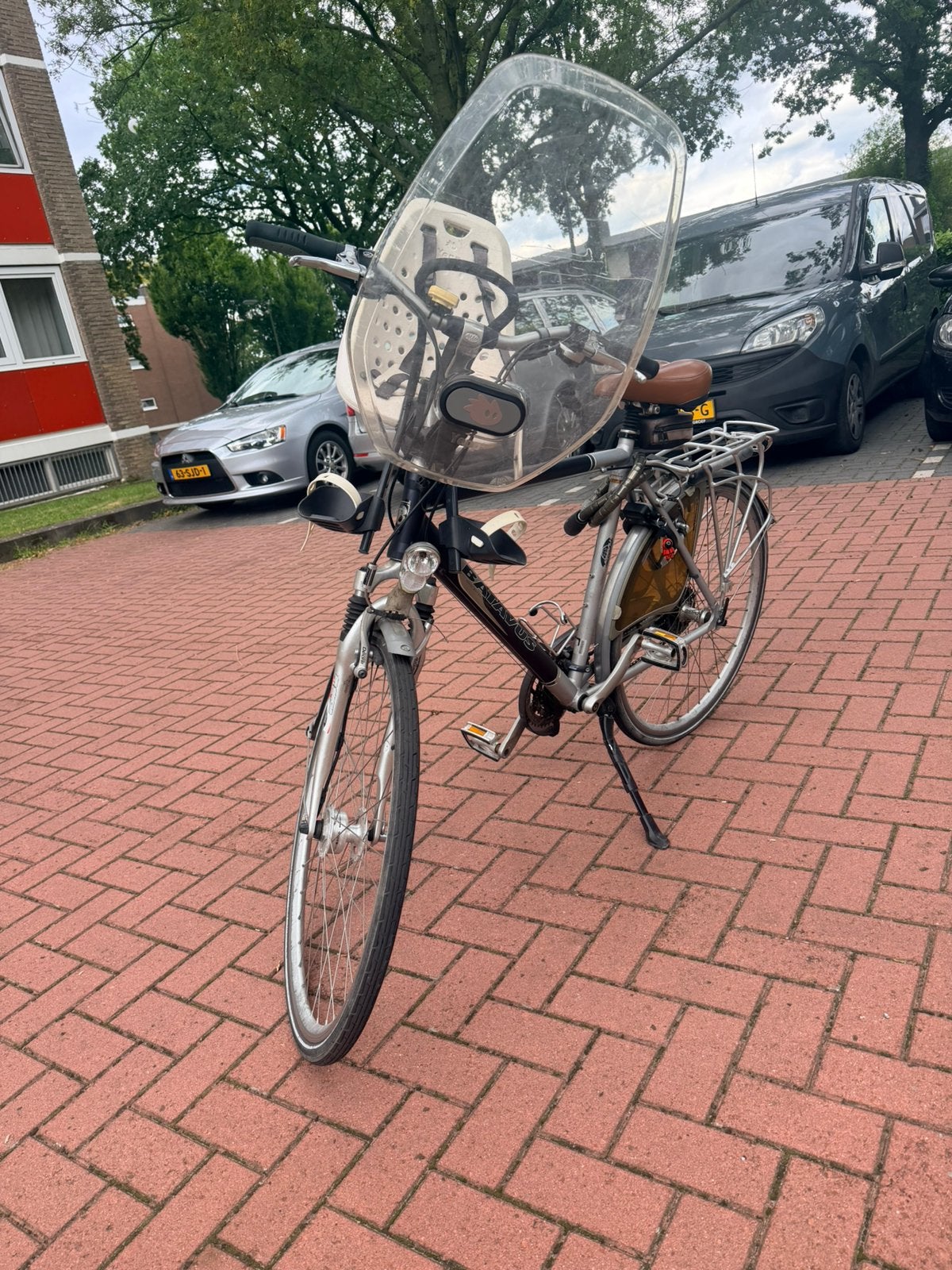 Gazelle-style Dutch city/child-carrying bike, Fietsen en Brommers, Ophalen, Zo goed als nieuw