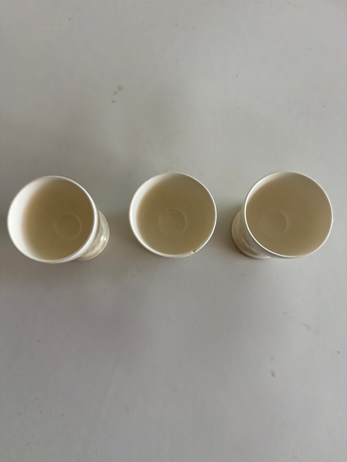 Set van 3 Wedgwood Barlaston eierdopjes, Ophalen