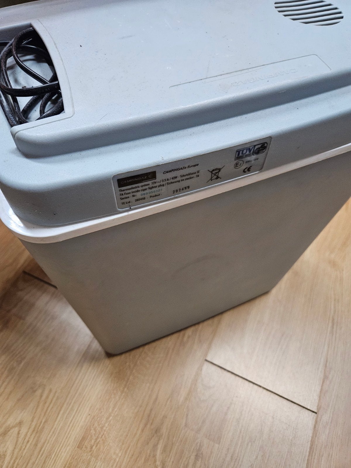 campingaccessoires electrische koelbox, Caravans en Kamperen, Kampeeraccessoires, Ophalen of Verzenden, Zo goed als nieuw