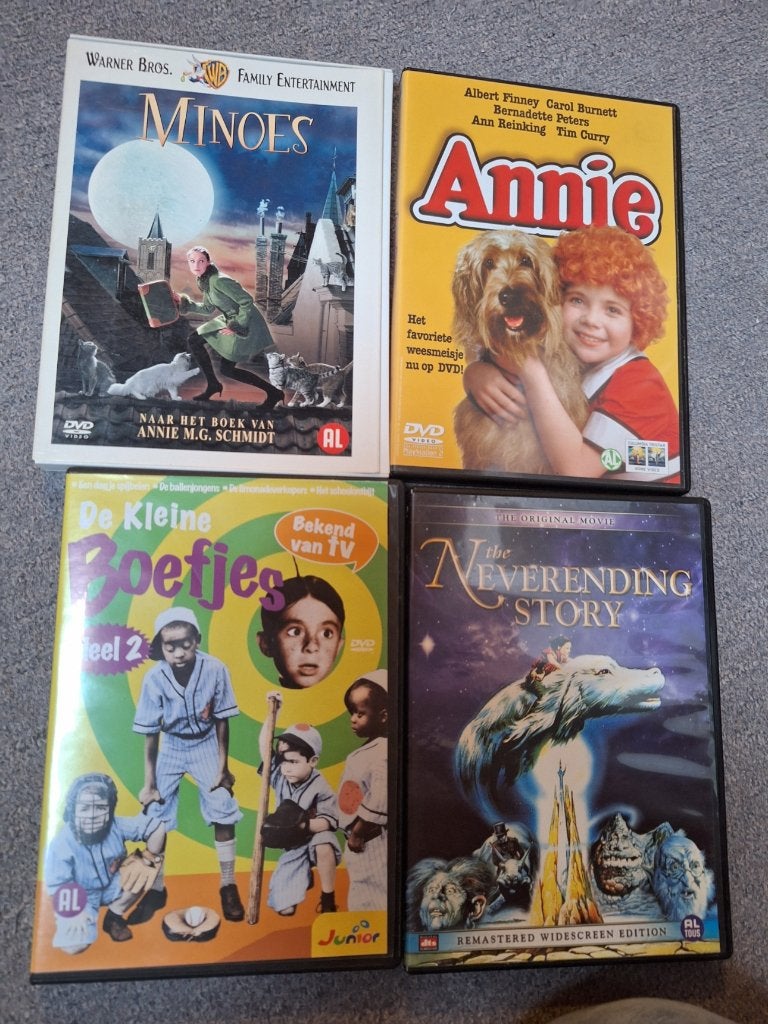 3 dvd's voor jong en oud, Alle leeftijden, Ophalen of Verzenden, Zo goed als nieuw, Inclusief doosje