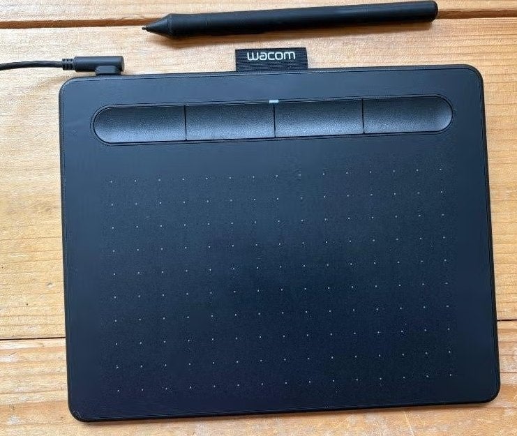 Wacom tablet Intuos CTL4100 in Renkum, Computers en Software, Ophalen of Verzenden, Nieuw, Bedraad, Wacom Intuos Pro
