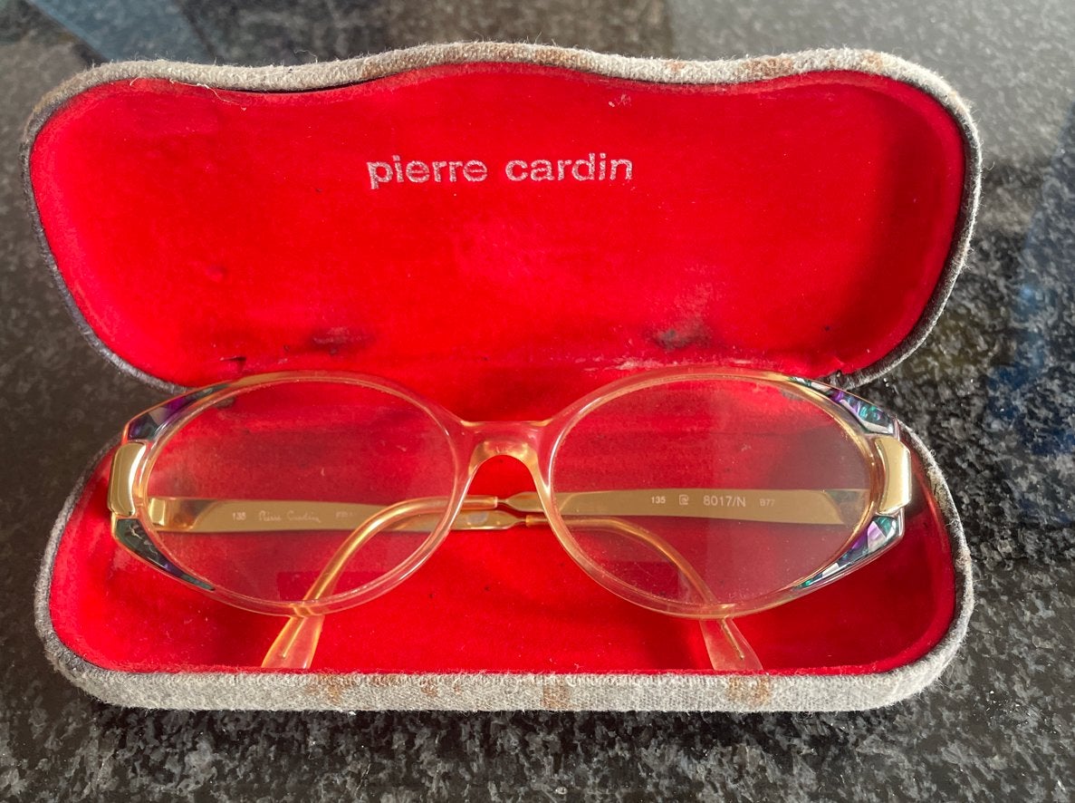 Pierre Cardin bril met etui - Vintage, Sieraden, Tassen en Uiterlijk, Zonnebrillen en Brillen | Dames, Gebruikt, Bril, Overige merken