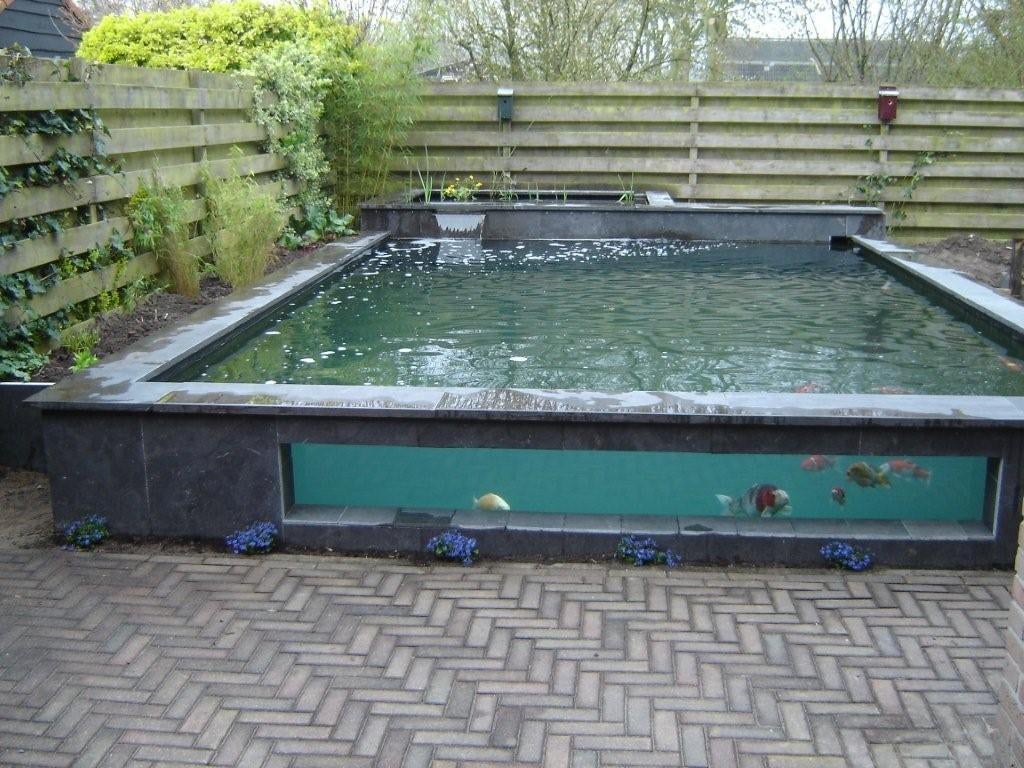 vijverrand Spotted Blue Hardsteen 100x15x3 cm gezoet / facet, Tuin en Terras, Vijvers, Ophalen of Verzenden, Nieuw