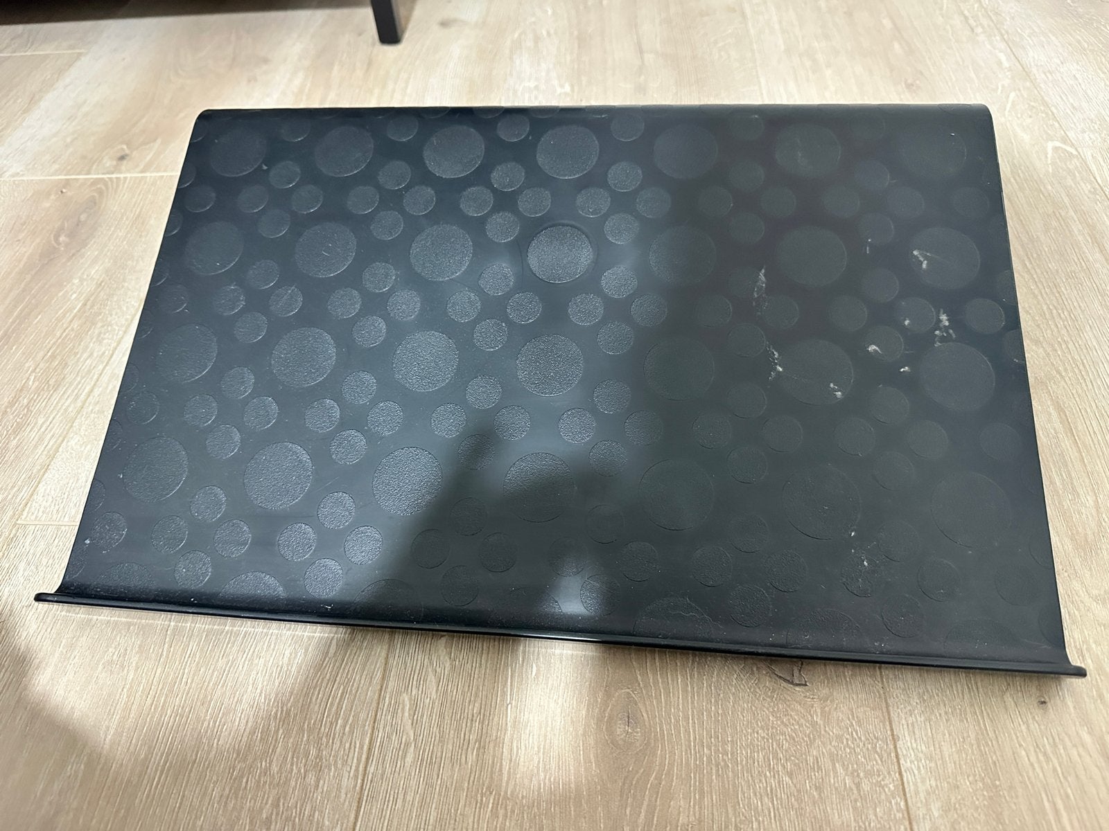 IKEA Bräda laptopondersteuning - Zwart, Kunststof, Ophalen of Verzenden, Modern, Gebruikt