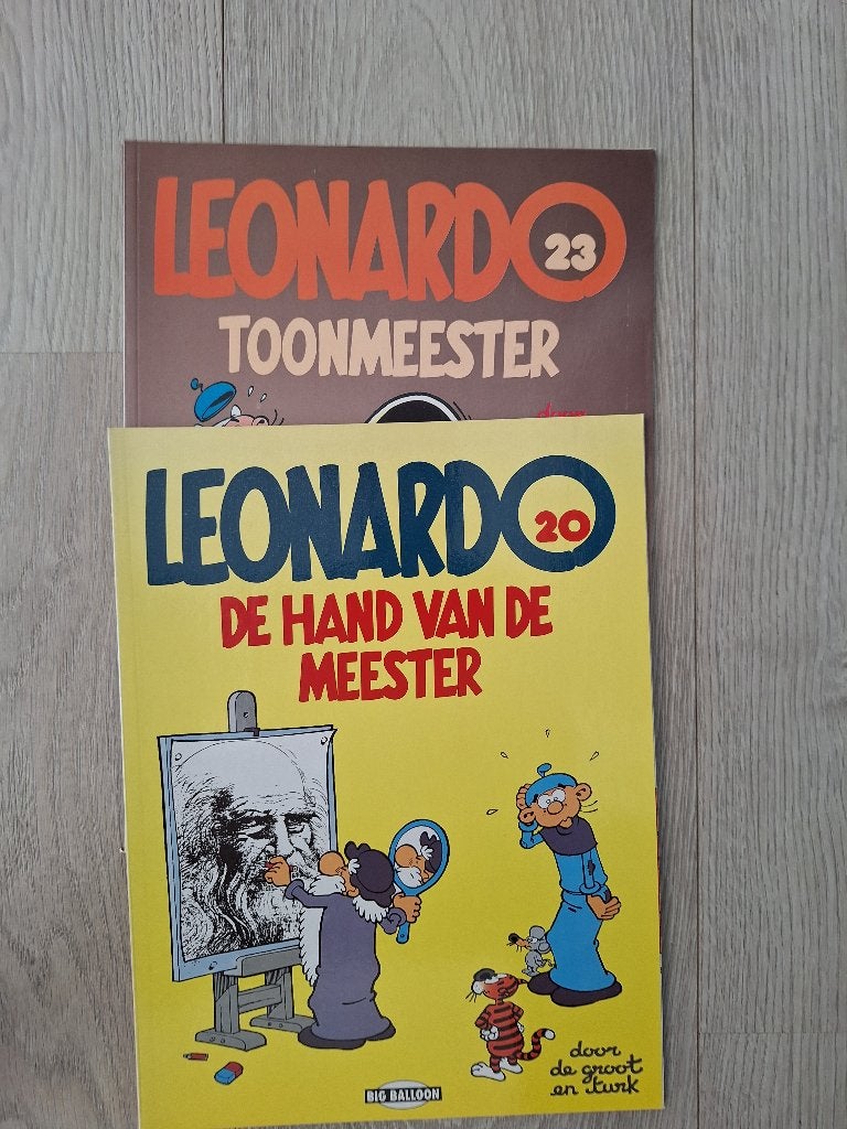 Leonardo, Eén stripboek, Ophalen of Verzenden, Zo goed als nieuw, De Groot & Turk