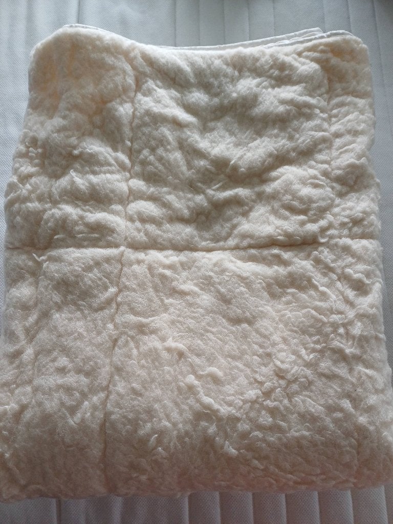 Wollen matrastopper, Gebruikt, Eenpersoons, 200 cm, 140 cm