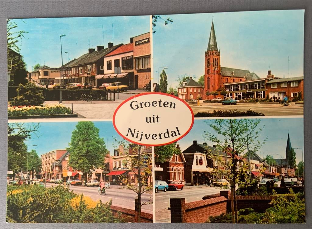 Groeten uit Nijverdal, Ophalen of Verzenden, 1980 tot heden, Gelopen, Overijssel