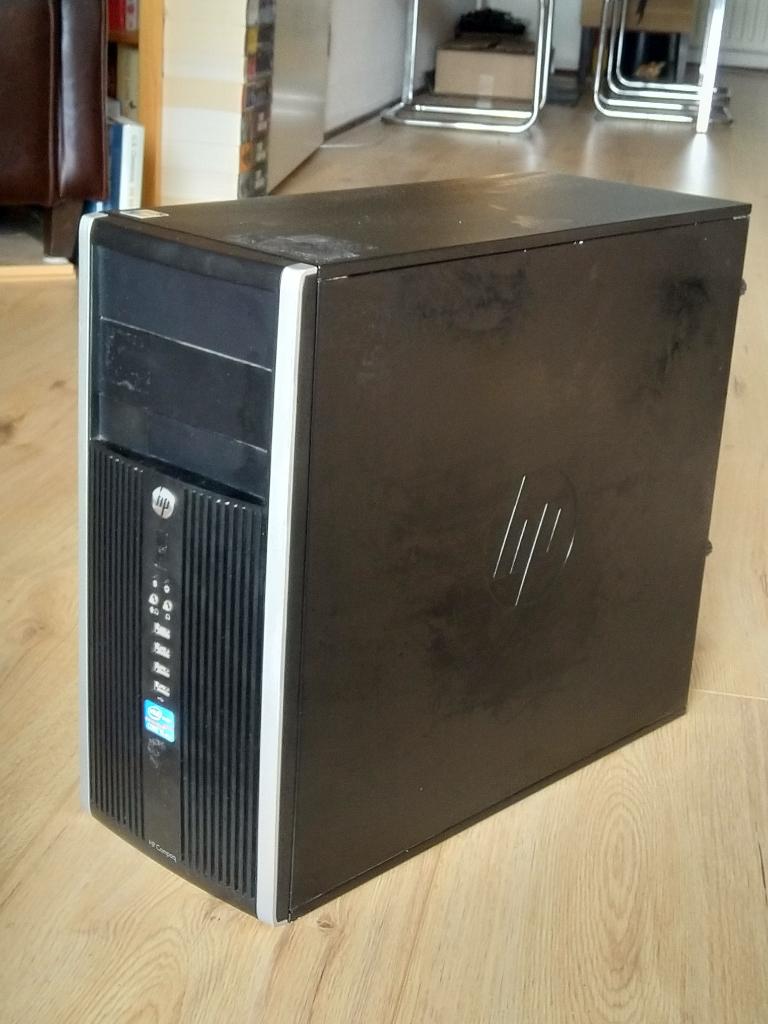 HP Minitower PC 12 GB RAM en Nvidia Quadro P600 videokaart, Computers en Software, Desktop Pc's, Gebruikt, 3 tot 4 Ghz, HDD, SSD