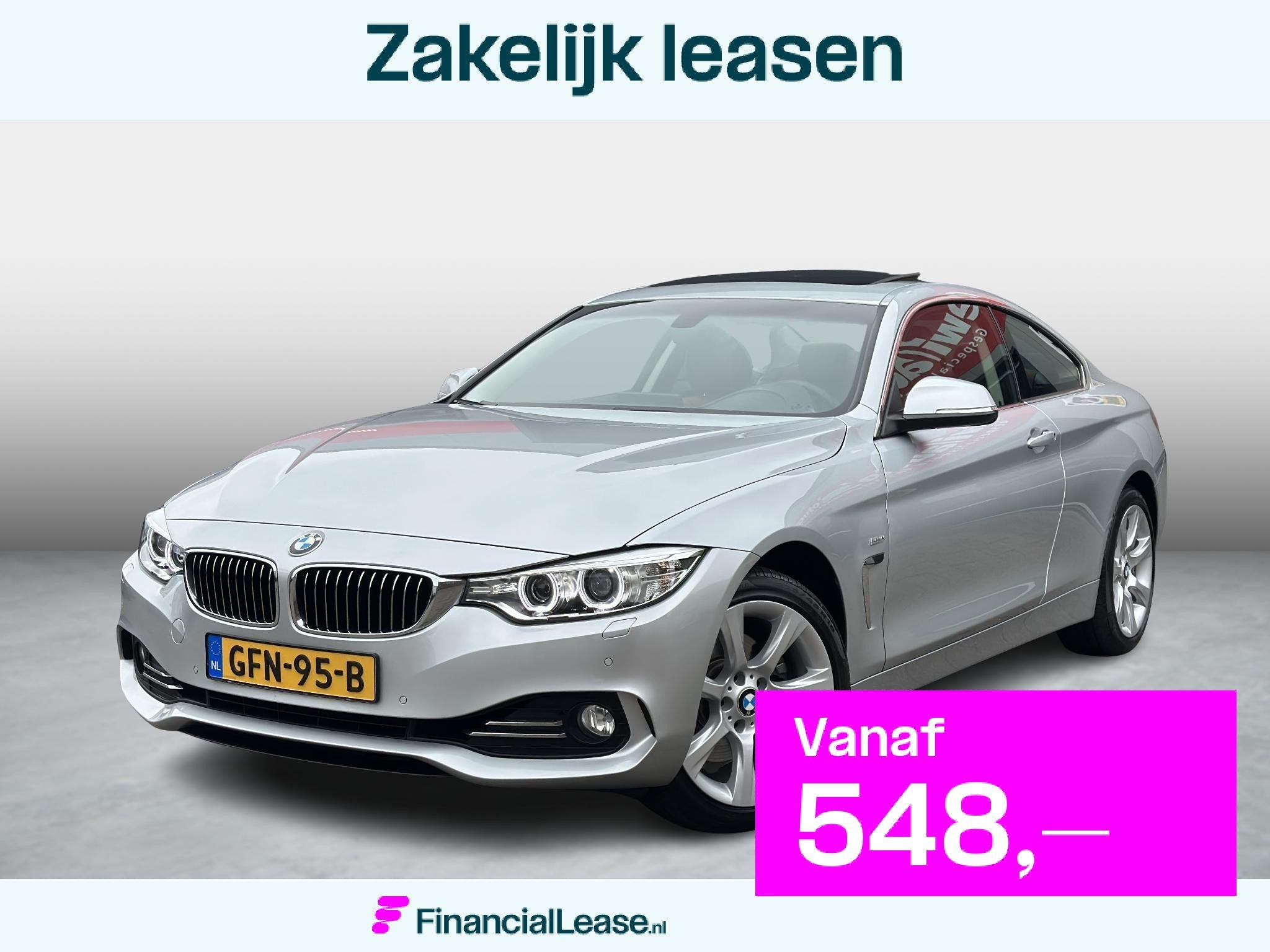 BMW 4-serie Coupé 430i xDrive Luxury Schuifdak, Automaat, Gebruikt, Euro 6, 252 pk