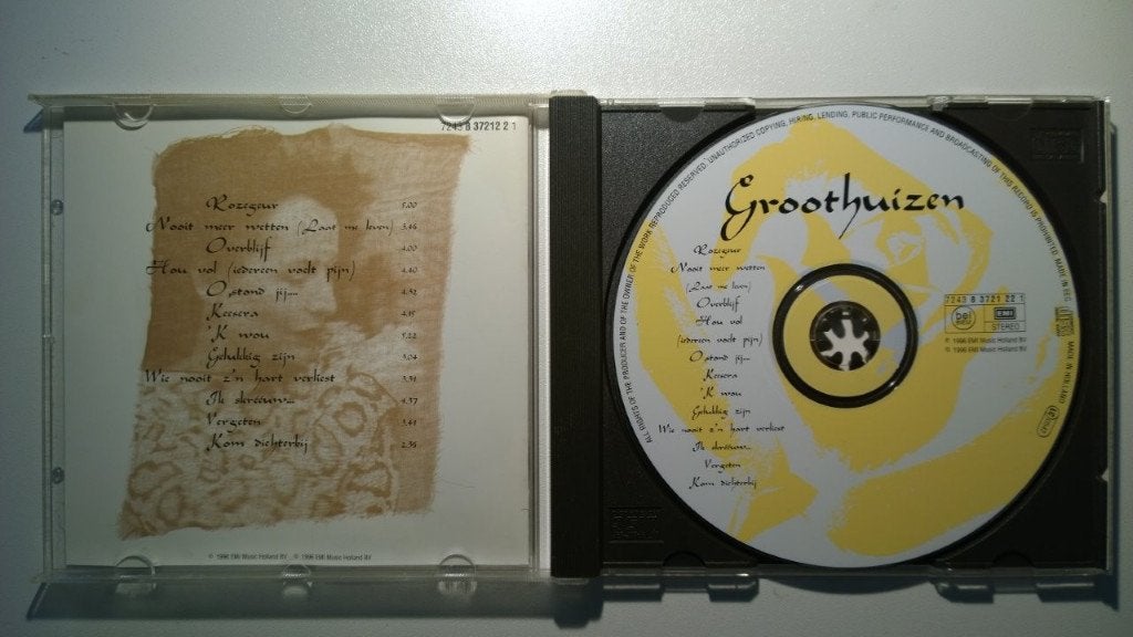 Angela Groothuizen - Groothuizen, Cd's en Dvd's, Ophalen of Verzenden, Zo goed als nieuw, Pop, Album