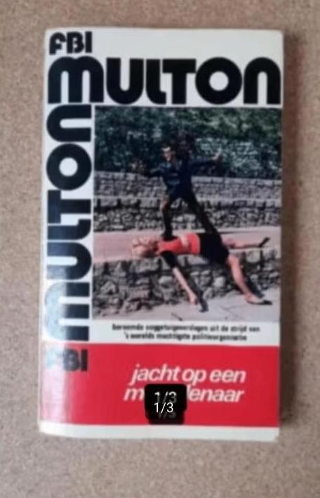FBI Multon Jacht Op Een Moordenaar 1973, Ophalen of Verzenden, Edward Multon
