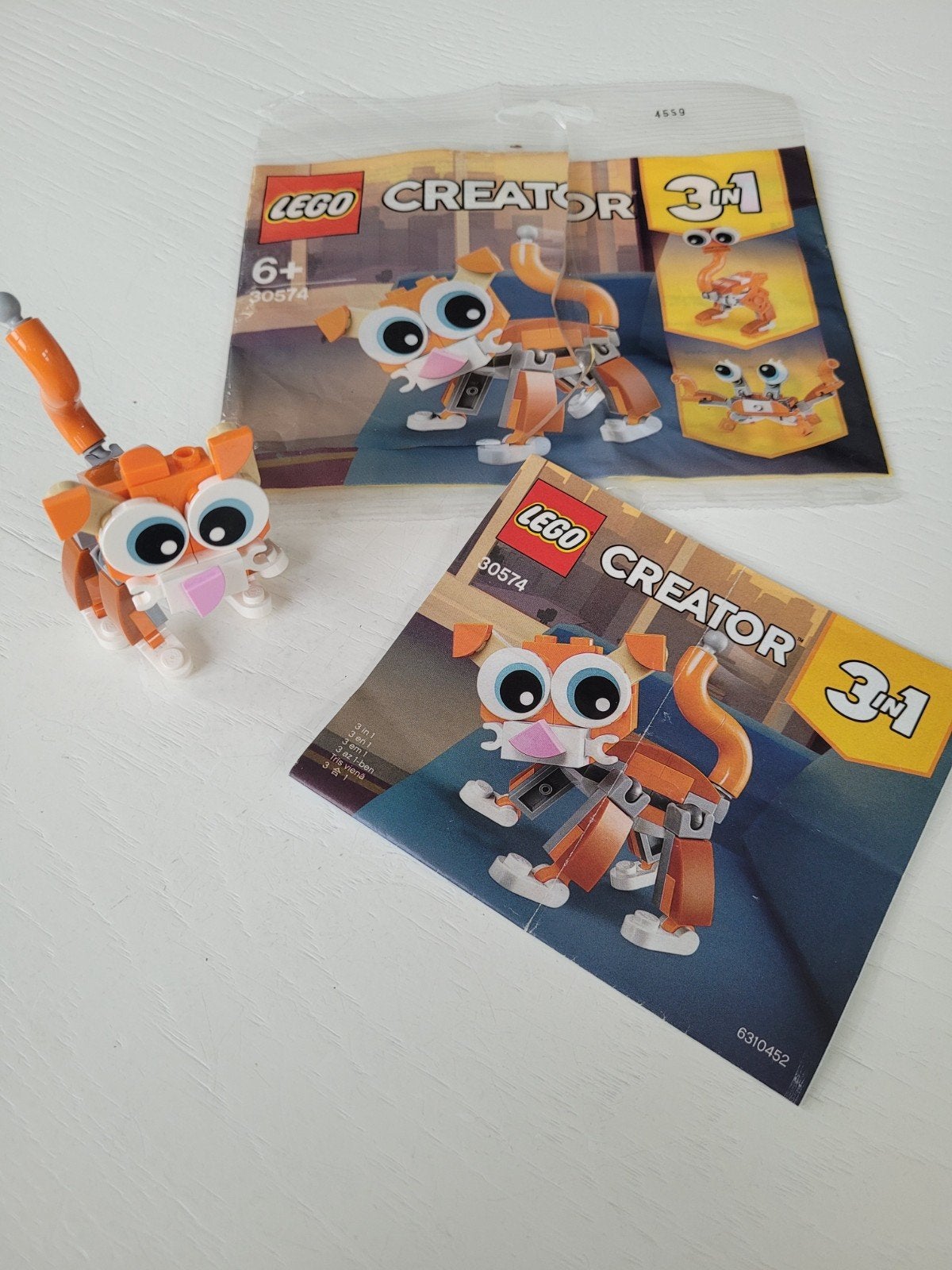 LEGO Creator 3in1 Oranje Kat (30574), Lego, Inclusief instructies, Ophalen of Verzenden, Zo goed als nieuw