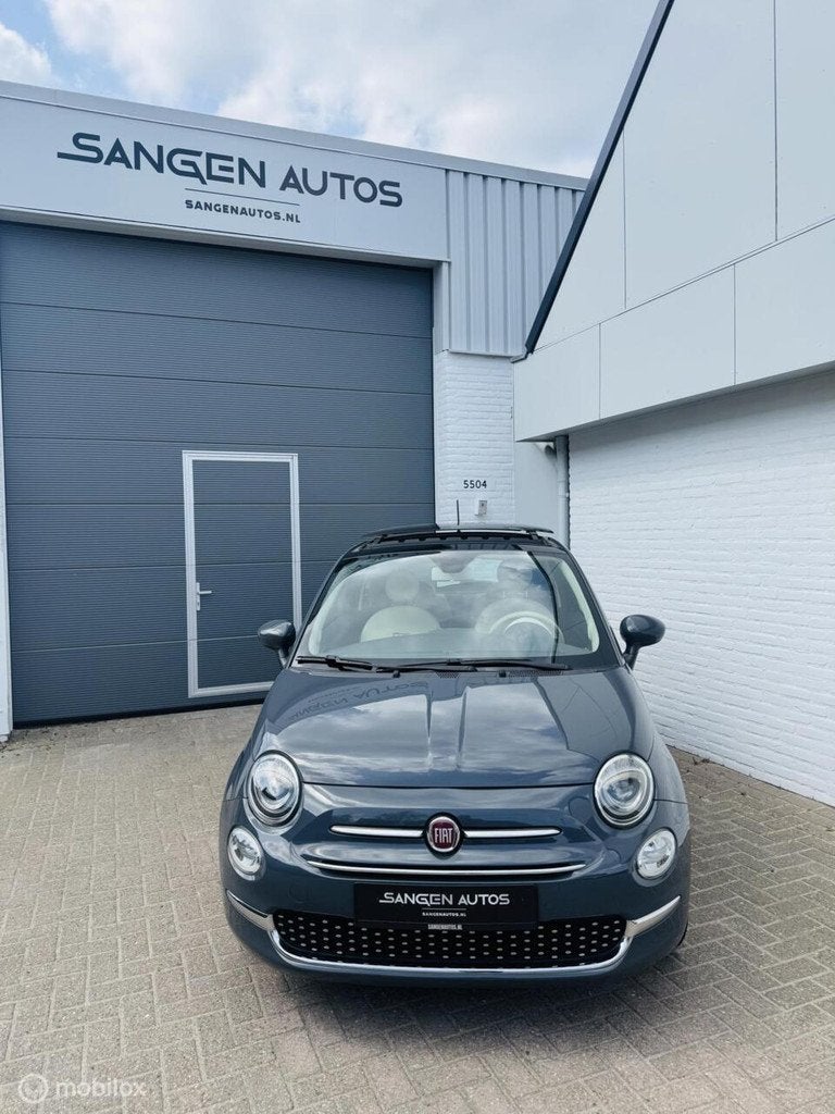 Fiat 500 1.2 Lounge Panorama Schuifdak Airco 15 inch, Auto's, Fiat, Voorwielaandrijving, Gebruikt, 1242 cc, 4 cilinders