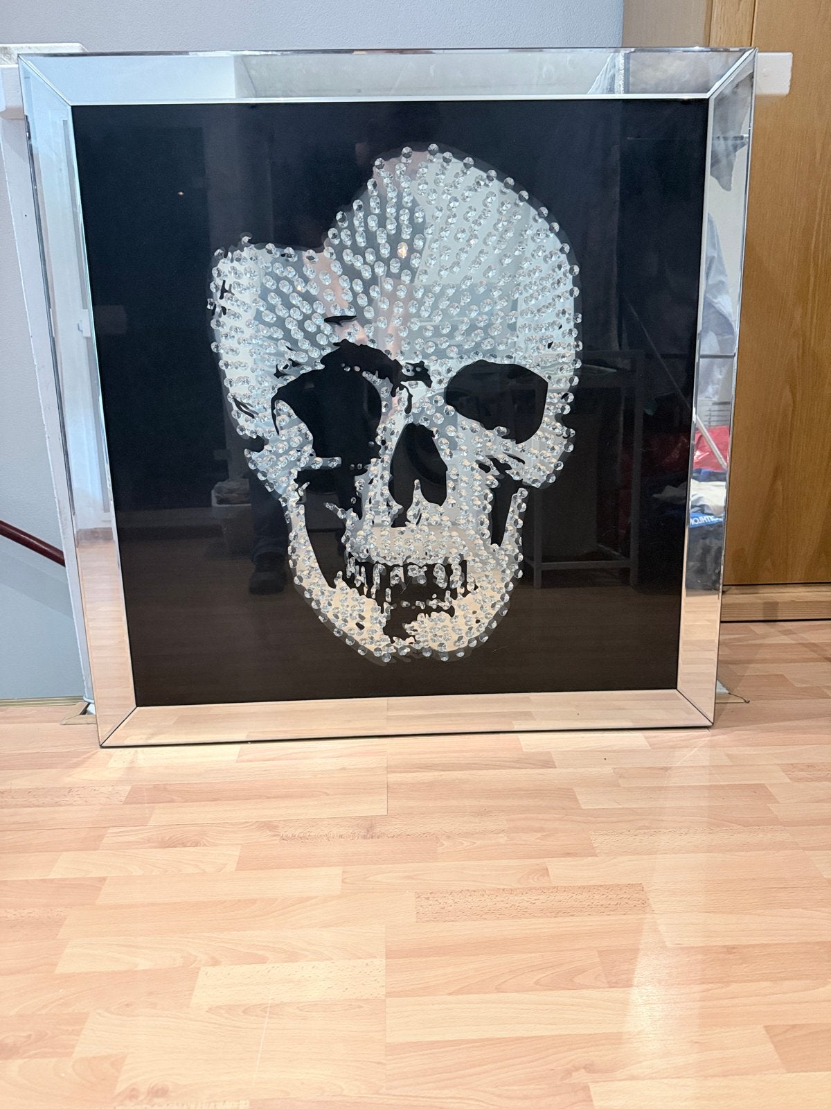 Spiegel / Mirror skull, Ophalen, Gebruikt, 100 tot 150 cm, Vierkant