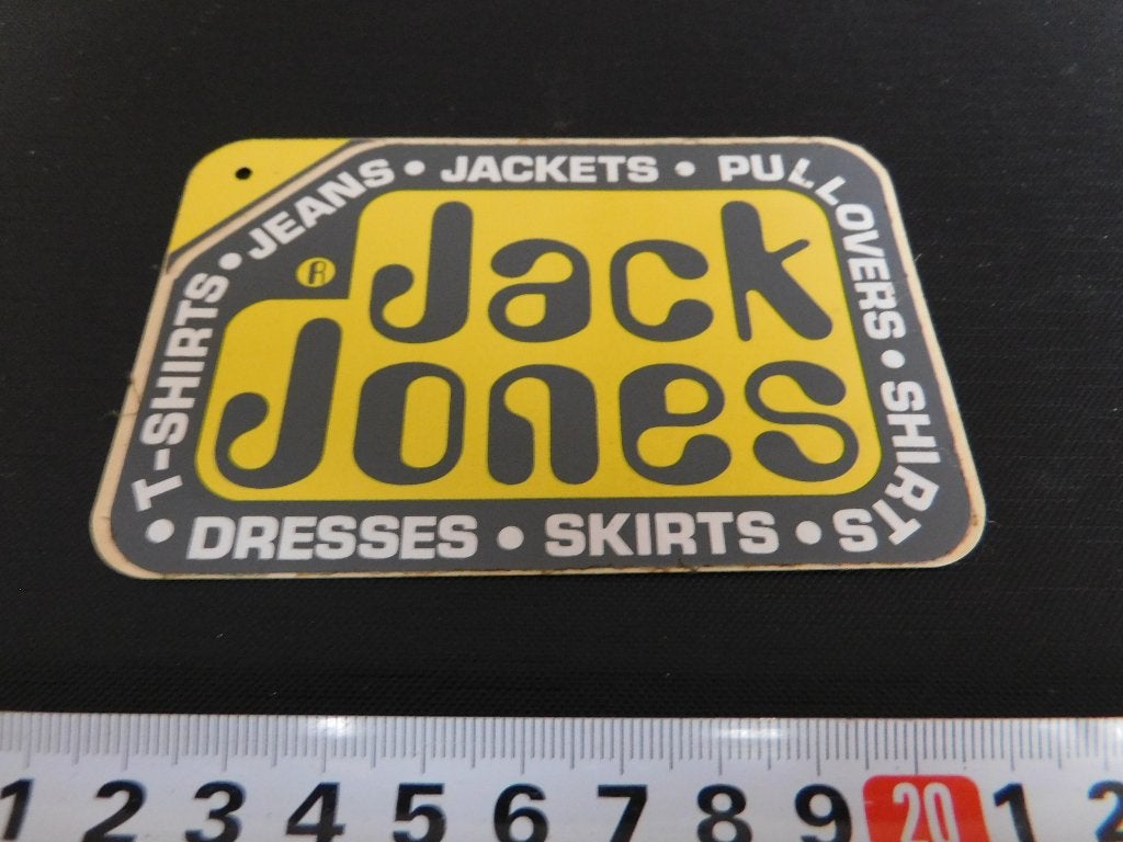 sticker logo JACK JONES jeans jackets pullovers shirts, Verzamelen, Ophalen, Zo goed als nieuw