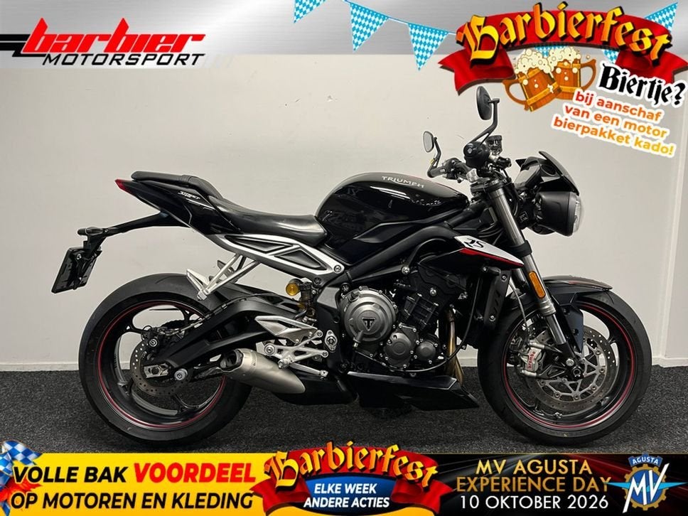 ⭐️⭐️Triumph STREET TRIPLE RS (bj 2017)⭐️⭐️, Motoren, Motorrijbewijs A, Bedrijf, 765 cc, Meer dan 35 kW