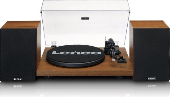 Lenco Platenspeler LS-480WD ZGAN, Automatisch, Zo goed als nieuw, Platenspeler, Ophalen