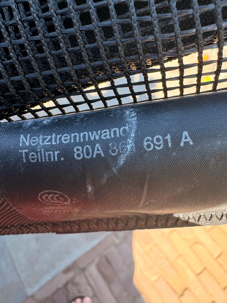 Audi Q5 Bagage Afdekscherm / Netztrennwand 80A 861 691 A, Ophalen, Nieuw