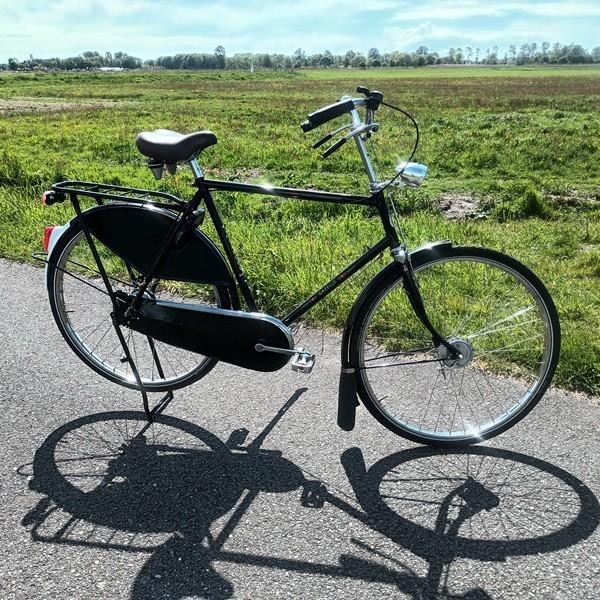 Gazelle tour populair remstangen 61cm 3V  izgst., Fietsen en Brommers, Ophalen, Gebruikt, Versnellingen, 57 tot 61 cm