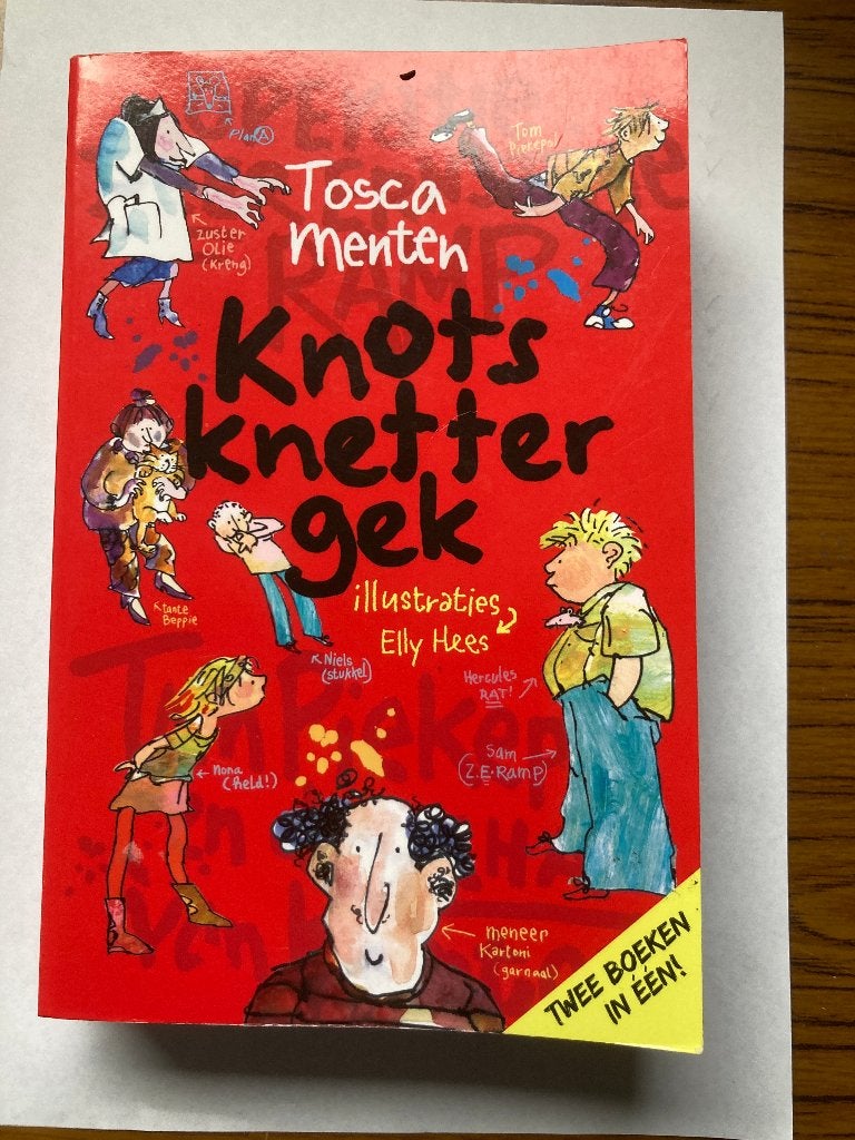 T.K. KnotKnettergek van Tosca Menten, Ophalen of Verzenden, Gelezen, Tosca Menten, Fictie algemeen