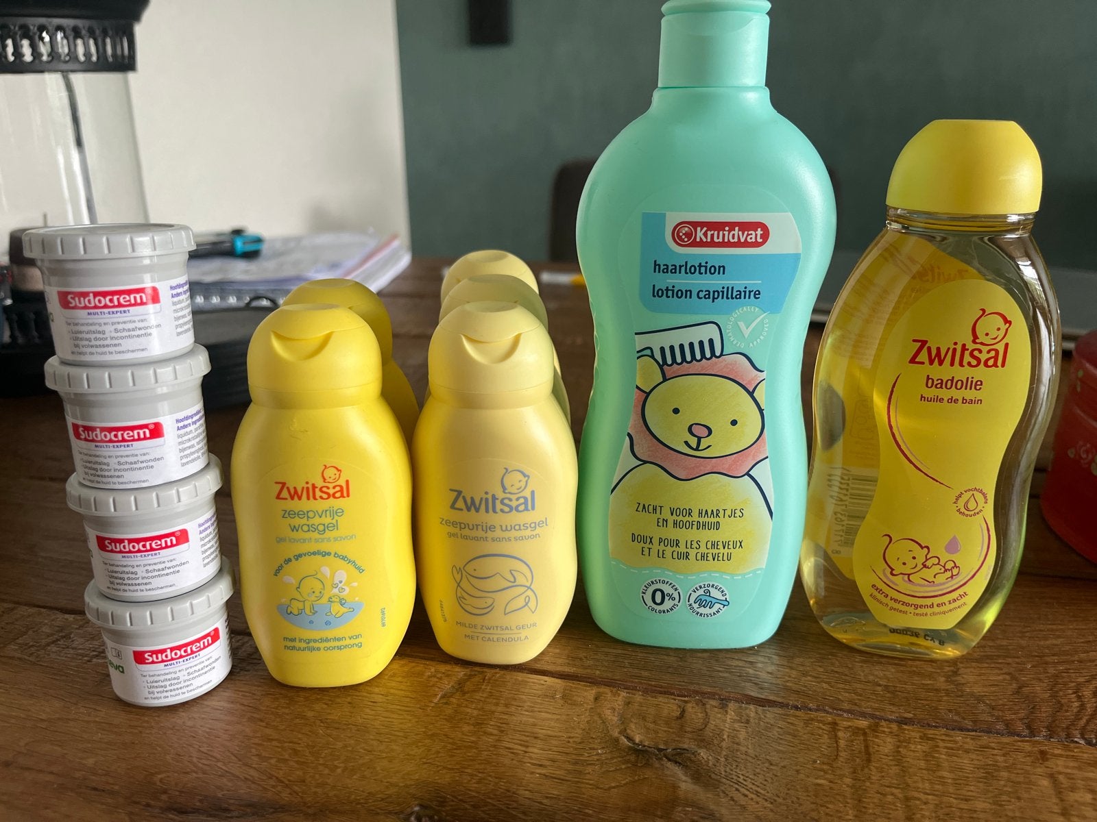 Baby verzorgingspakket: Zwitsal, Kruidvat en Sudocrem, Ophalen of Verzenden, Nieuw, Overige typen, Overige merken