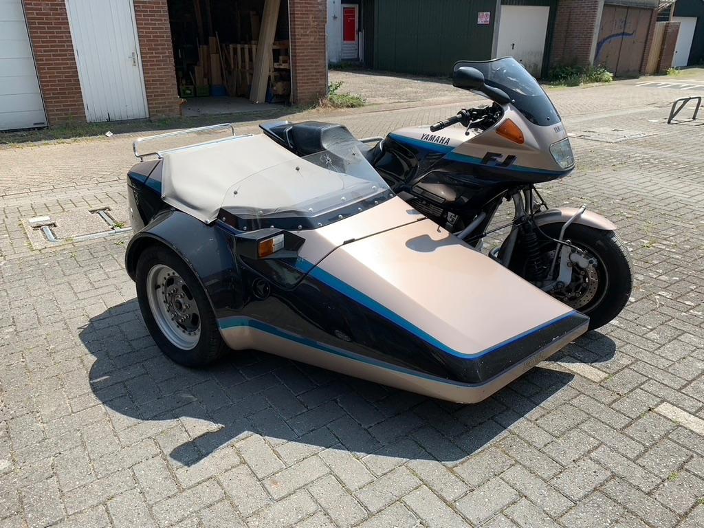 Origineel EML zijspan Yamaha FJ 1200 met speedline 2, Motoren, Motoren | Zijspanmotoren, meer dan 35 kW, 4 cilinders, Gebruikt