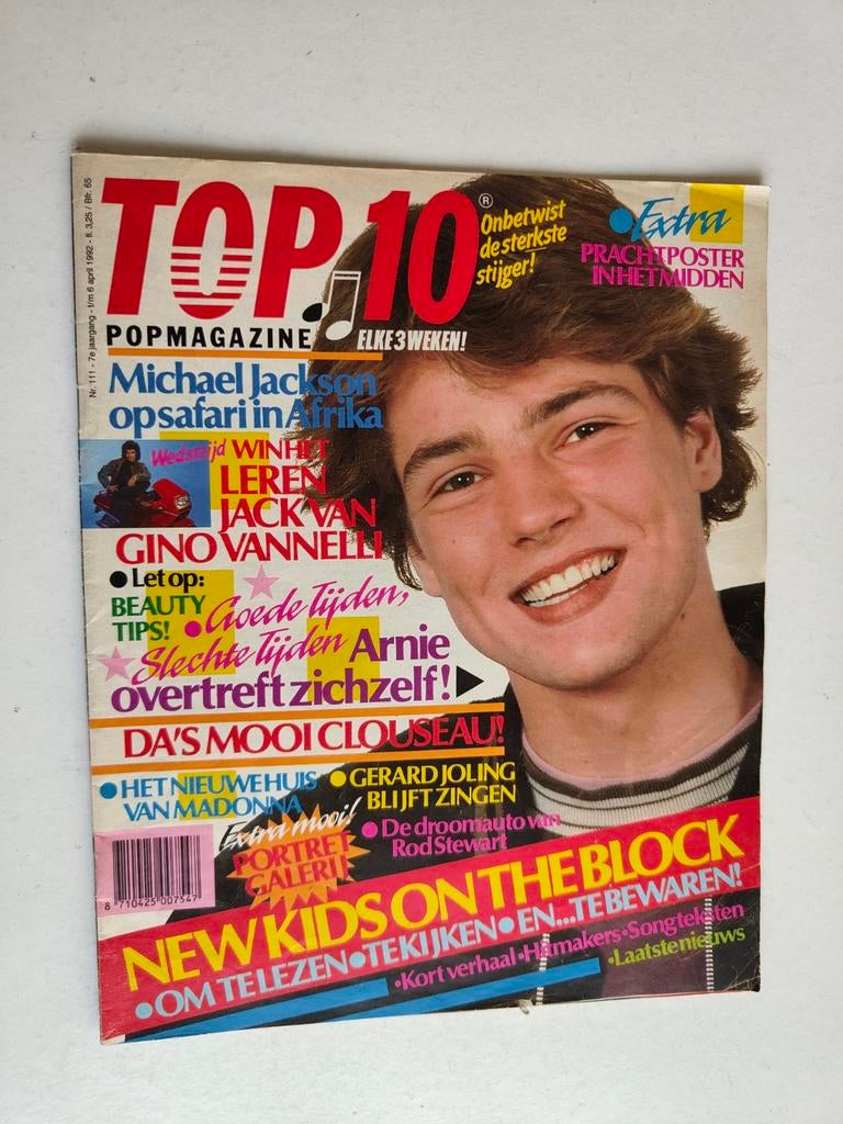 Top 10 magazine 111 - april 1992, Verzamelen, Tijdschriften, Kranten en Knipsels, Ophalen of Verzenden, 1980 tot heden, Nederland