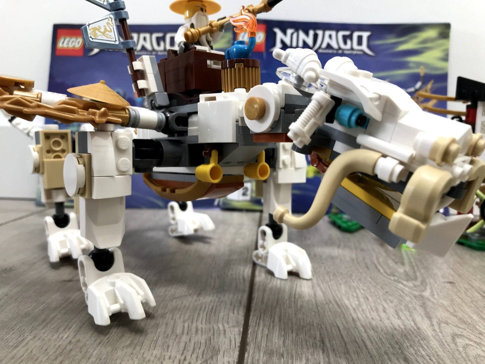 Lego Ninjago 70734 De draak van meester Wu, Lego, Verzenden, Lego, Inclusief instructies