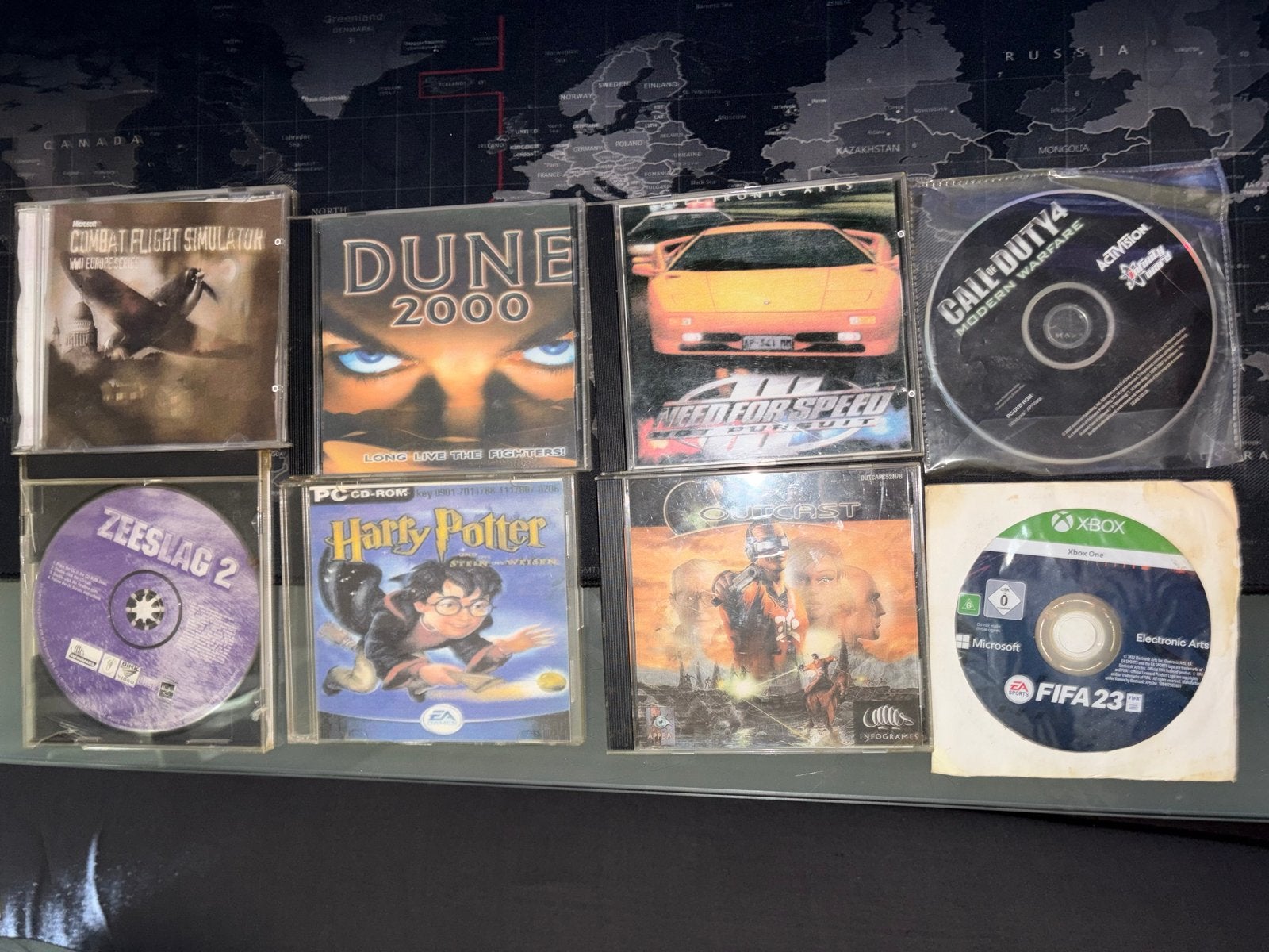Diverse PC & Xbox Games: Combat Flight, Dune, FIFA 23, Spelcomputers en Games, Gebruikt, Overige genres, 1 speler, Ophalen of Verzenden