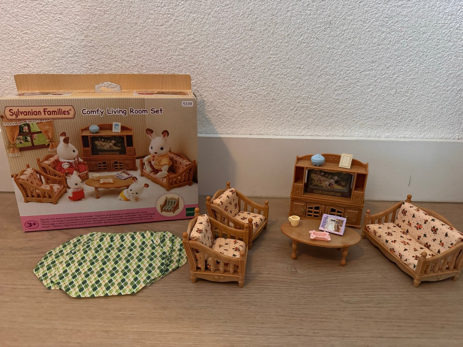 Sylvanian Families Comfy Living Room Set - Zo goed als nieuw, Ophalen, Gebruikt, Jongen of Meisje