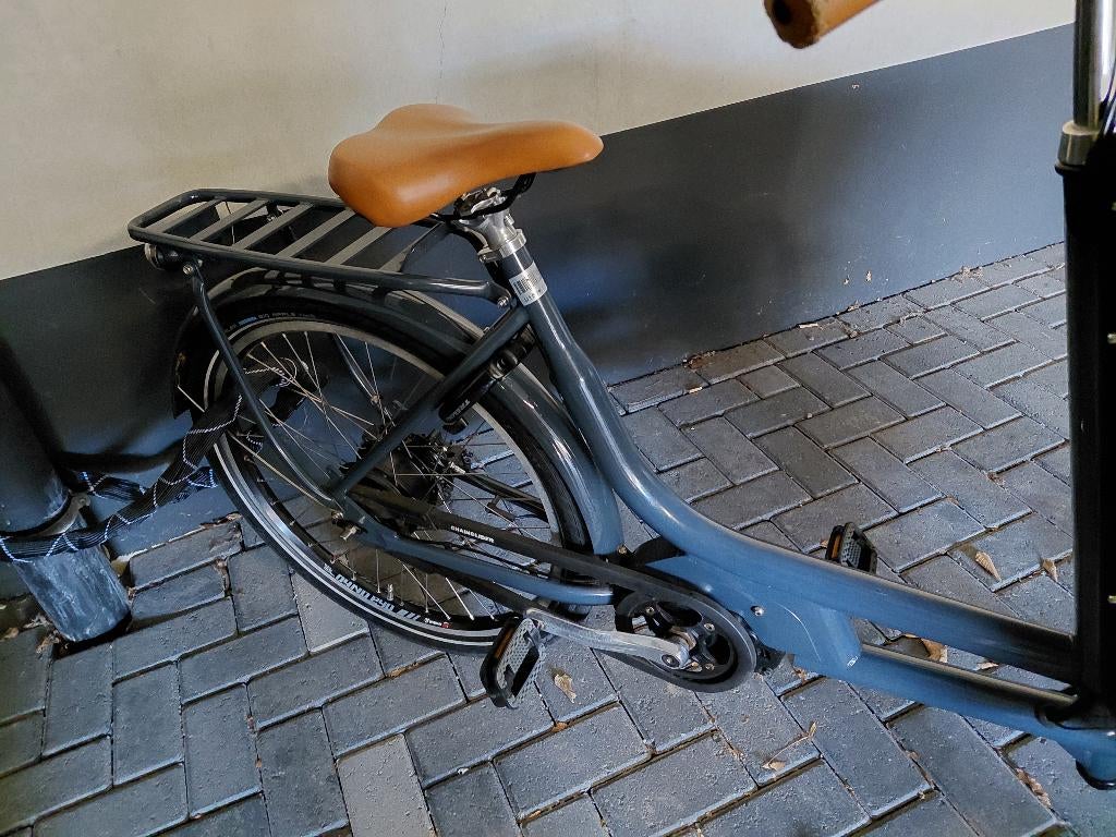 Electrische Babboe Carve Mountain Bakfiets, Fietsen en Brommers, Fietsen | Bakfietsen, 4 kinderen of meer, Huif, Zo goed als nieuw