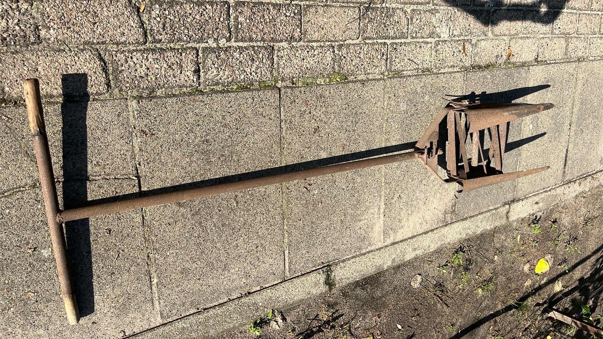 Rol wieder/ schoffel, Ophalen