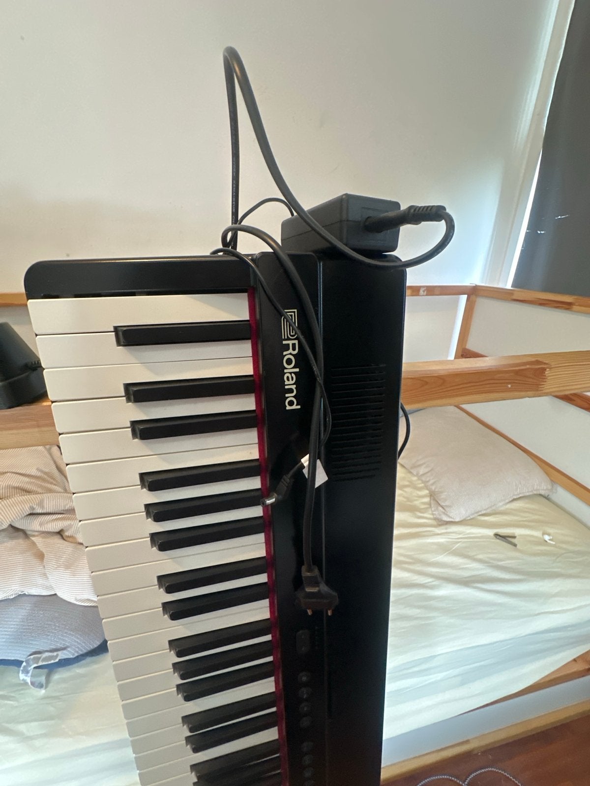 Roland GO:PIANO Digitale Piano met Pedaal, Ophalen, Zwart, Digitaal, Zo goed als nieuw