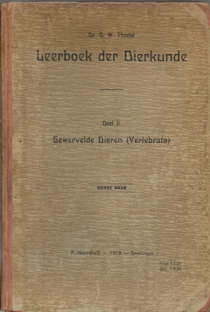 Leerboek der dierkunde 2x, Ophalen of Verzenden, Alpha, Gelezen
