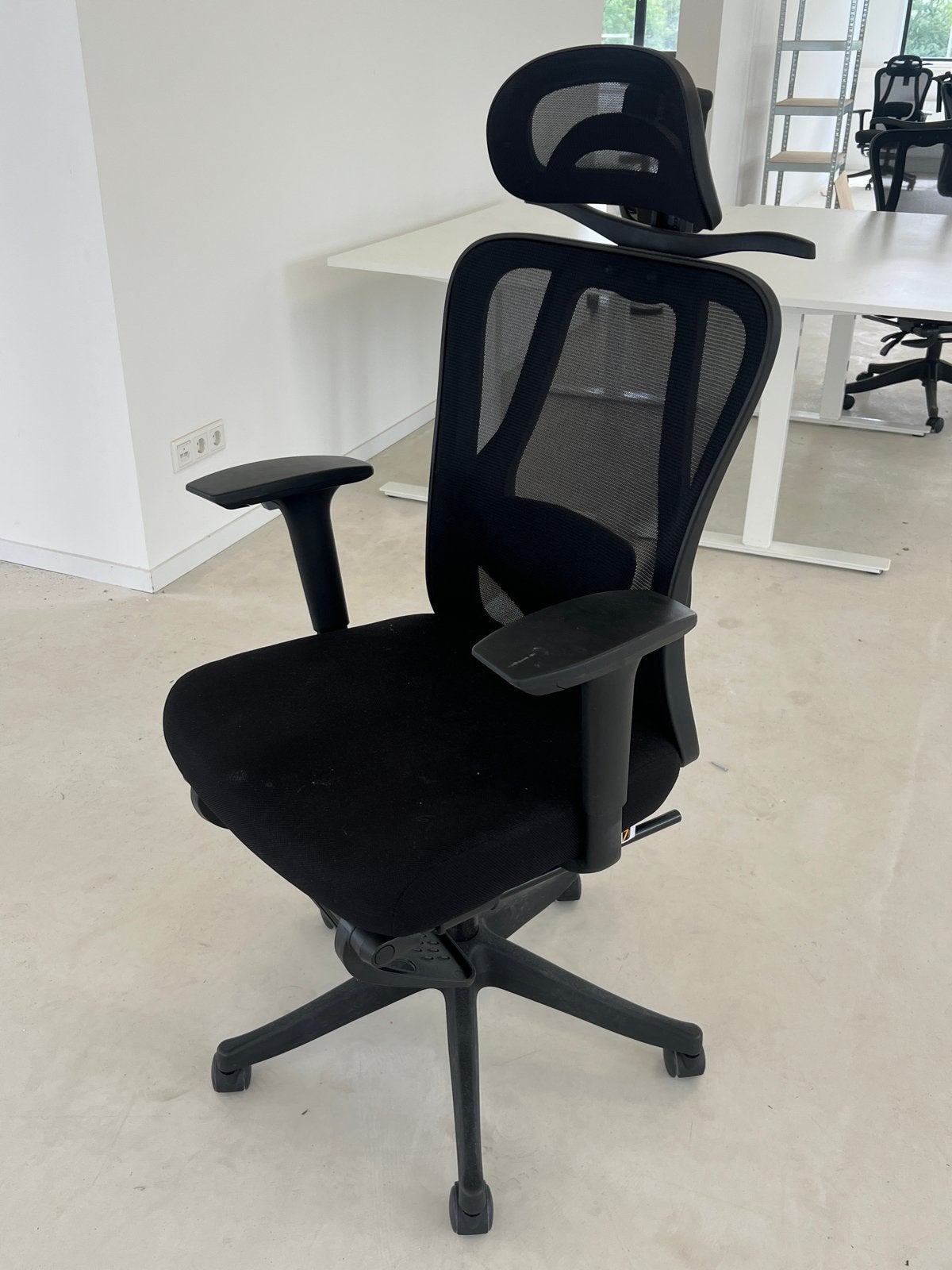 7 Ergonomische Bureaustoel - Ergonimic Office Chair, Ophalen, Zwart, Zo goed als nieuw, Bureaustoel